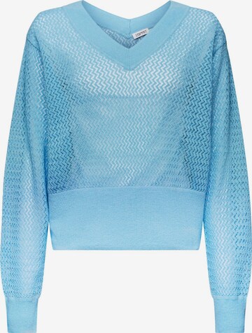 Pull-over ESPRIT en bleu : devant