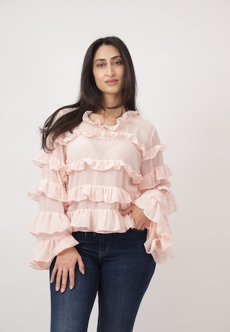 CHERRY KOKO Blouse in Roze