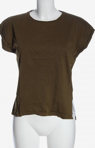Kauf Dich Glücklich Basic-Shirt in XS in Brown: front