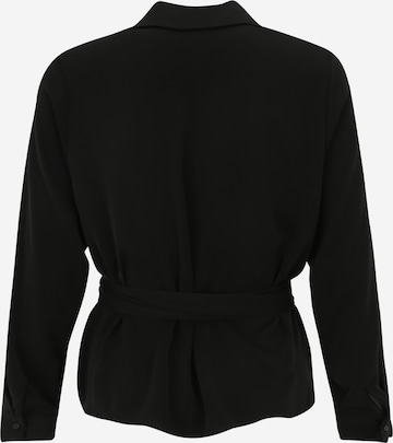 Guido Maria Kretschmer Curvy - Blusa 'Elektra' em preto: atrás