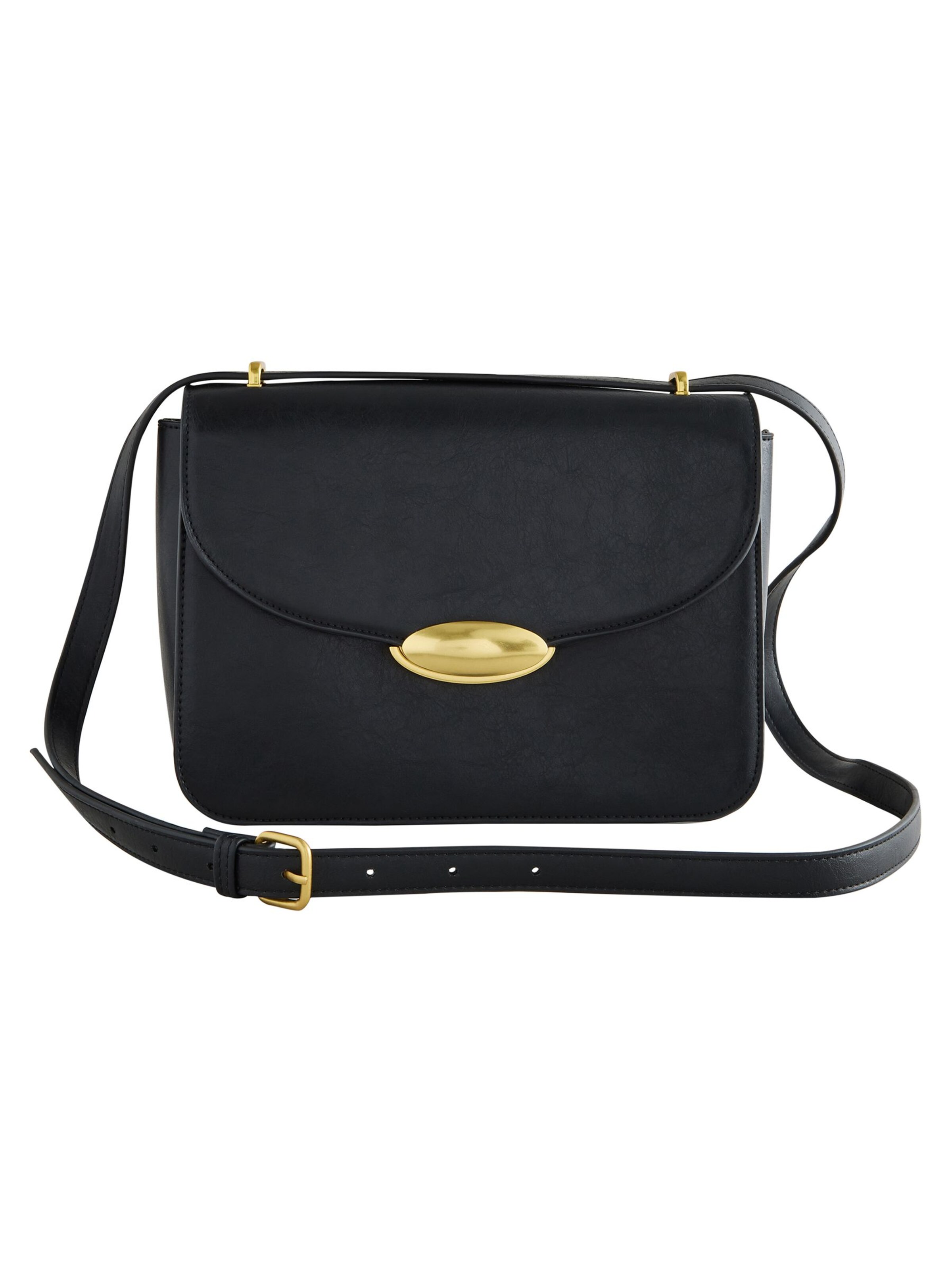 juoda Next Rankinė su ilgu dirželiu: priekis