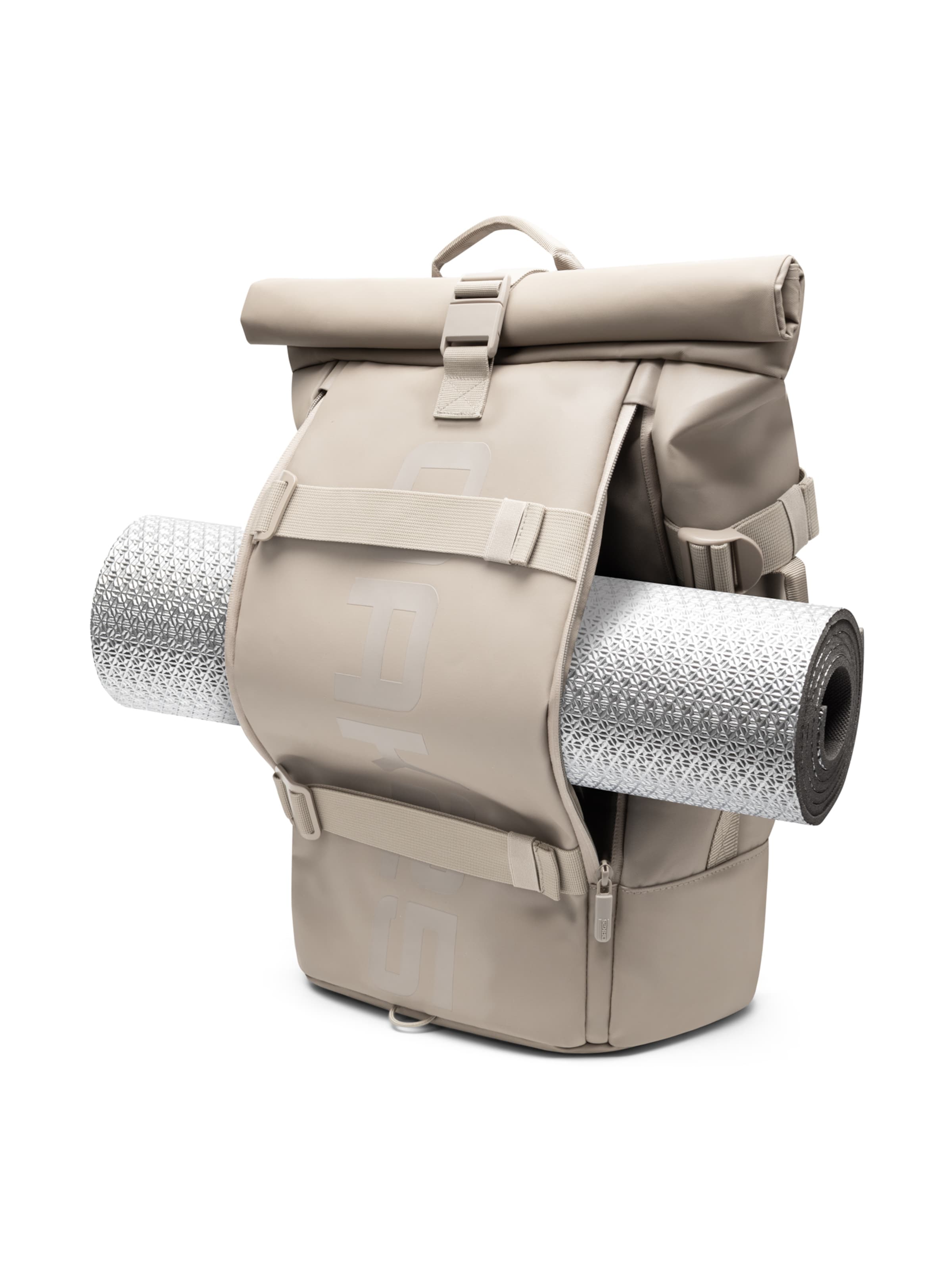 OAK25 Рюкзак 'LumoSense Rolltop' в Бежевый