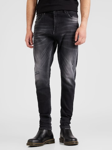 Elias Rumelis Regular Jeans 'Wenko' in Zwart: voorkant