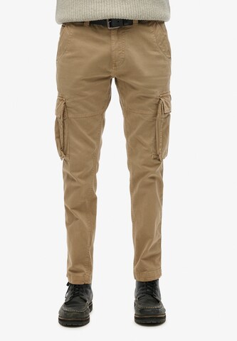 Superdry Regular Cargo trousers 'Core' in Green: front