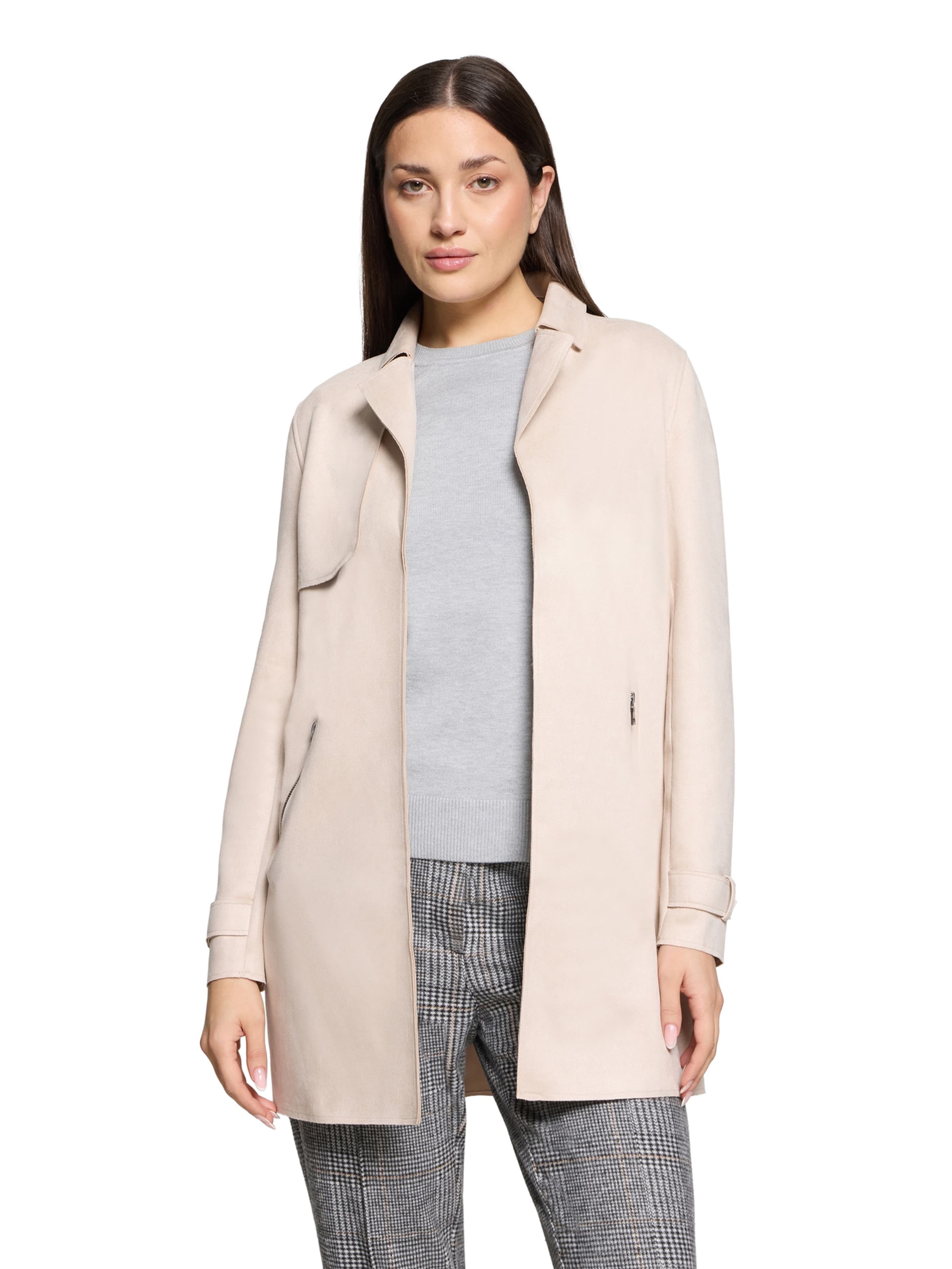 Blazer di Betty & Co in beige: frontale