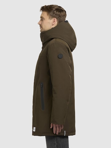 Manteau d’hiver khujo en vert