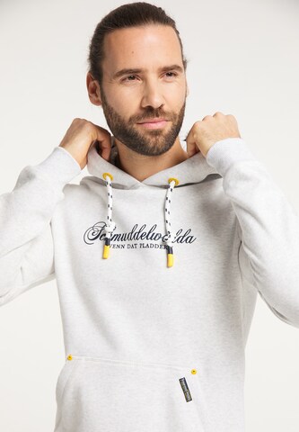 Schmuddelwedda Hoodie in Weiß