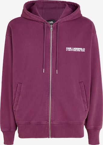 Karl Lagerfeld - Sudadera en rosa: frente