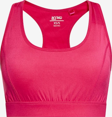 myMo ATHLSR Bralette Sports Bra in Pink: front