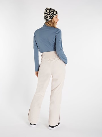 PROTEST Regular Workout Pants 'CINNAMON' in White