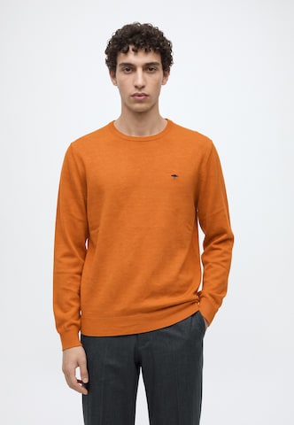 FYNCH-HATTON Sweater in Orange: front