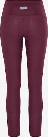 Skinny Pantalon de sport LASCANA ACTIVE en violet
