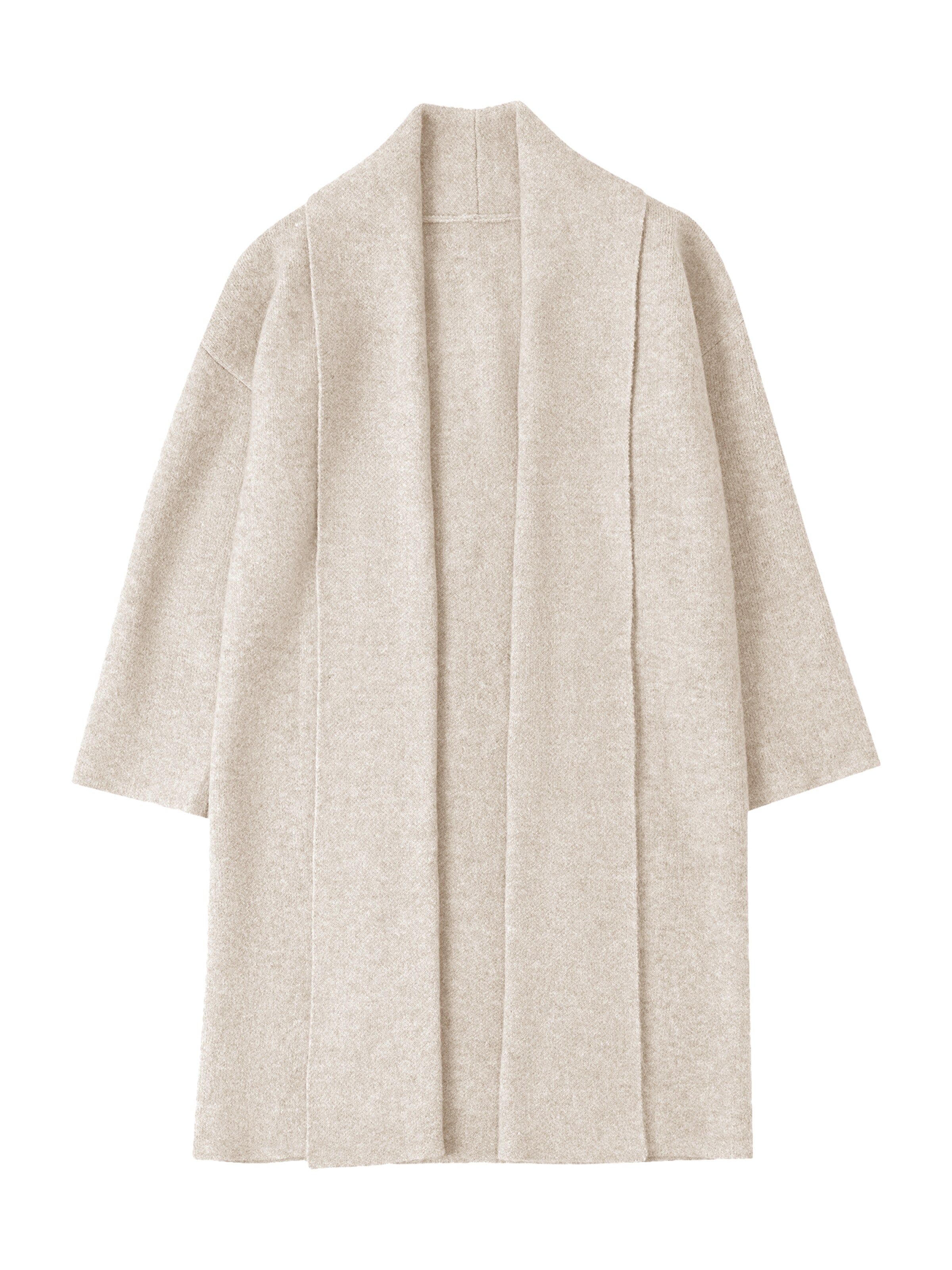 Imily Bela Πλεκτή ζακέτα σε μπεζ: μπροστά