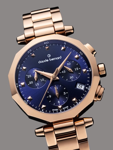 Claude Bernard Analoguhr 'Dress Code Chronograph' in Blau