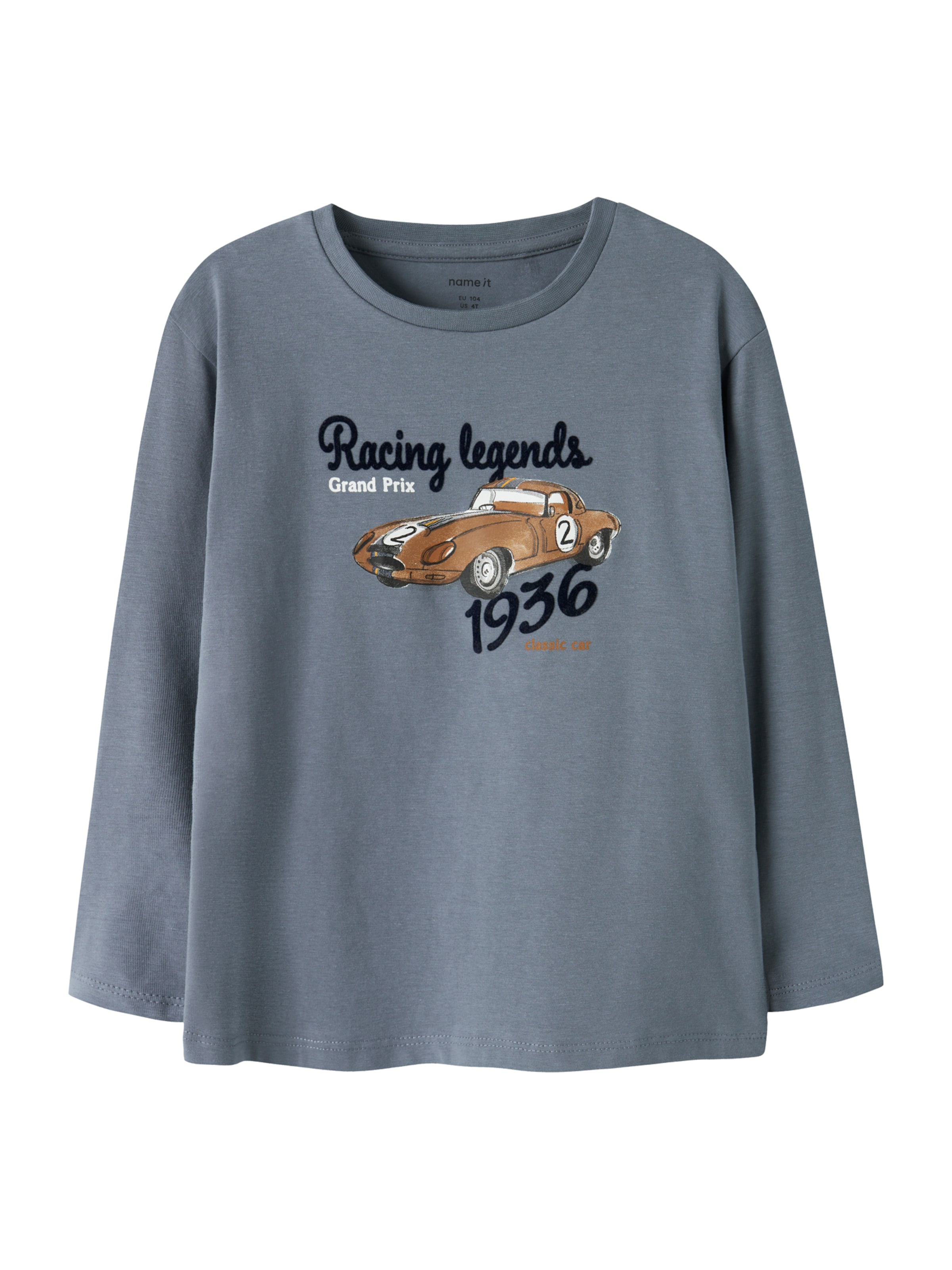 NAME IT Футболка 'NMMRUBIN' в Синий: спереди