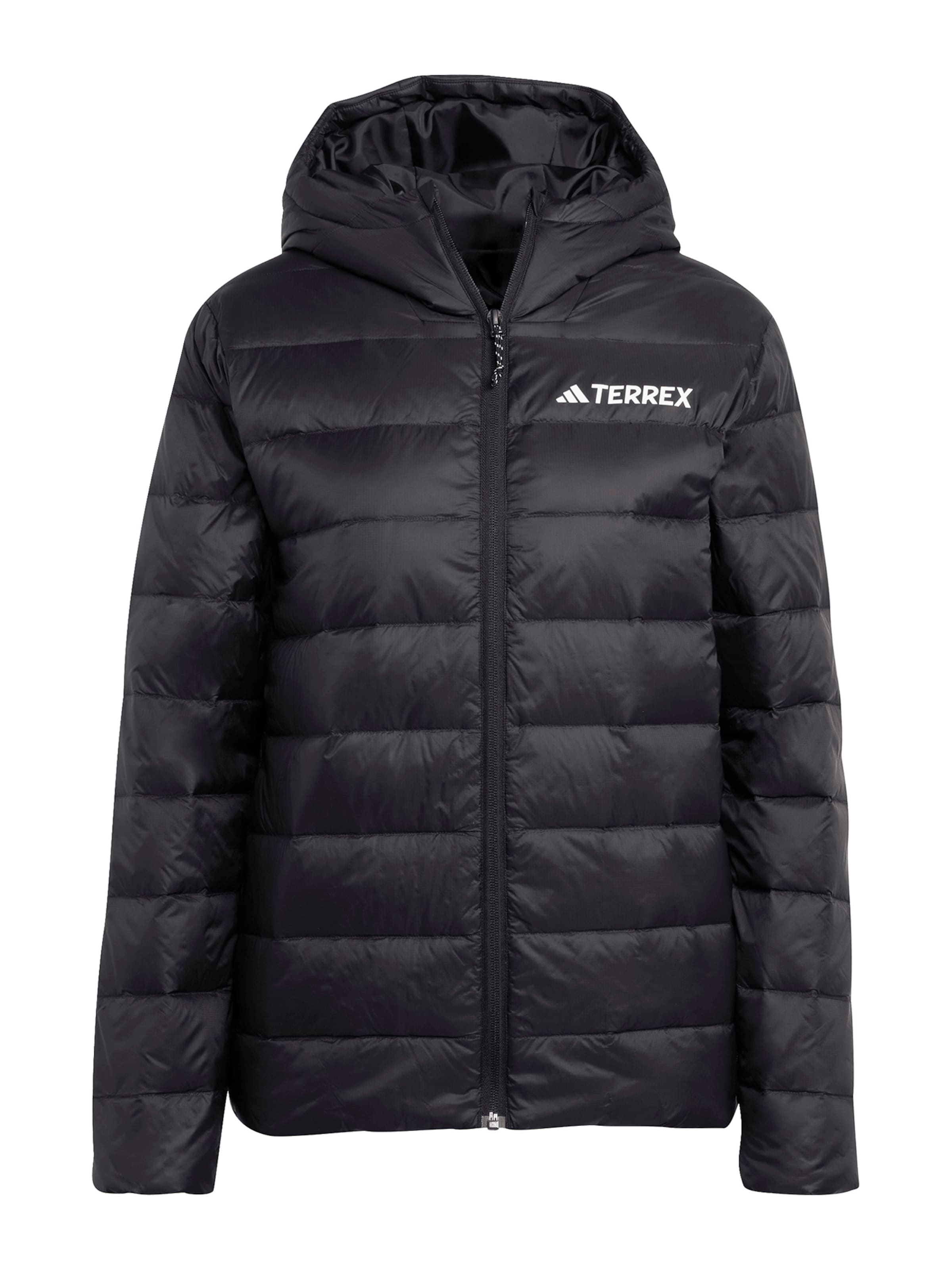 ADIDAS TERREX Outdoor jacket 'ESS' in XS in Black / White, Item view