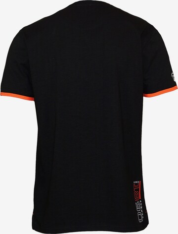 T-Shirt 'Bren Piquet' U.S. POLO ASSN. en noir
