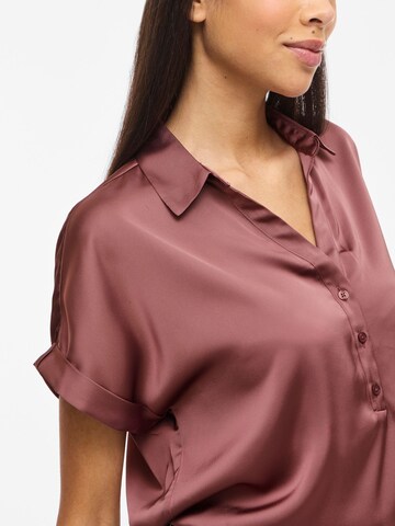 Chemisier 'VIEnna Ravenna' VILA en marron