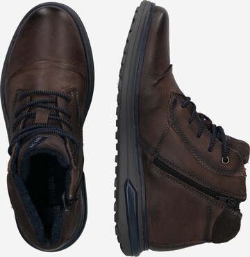 bugatti Lace-Up Boots 'Percy' in Brown