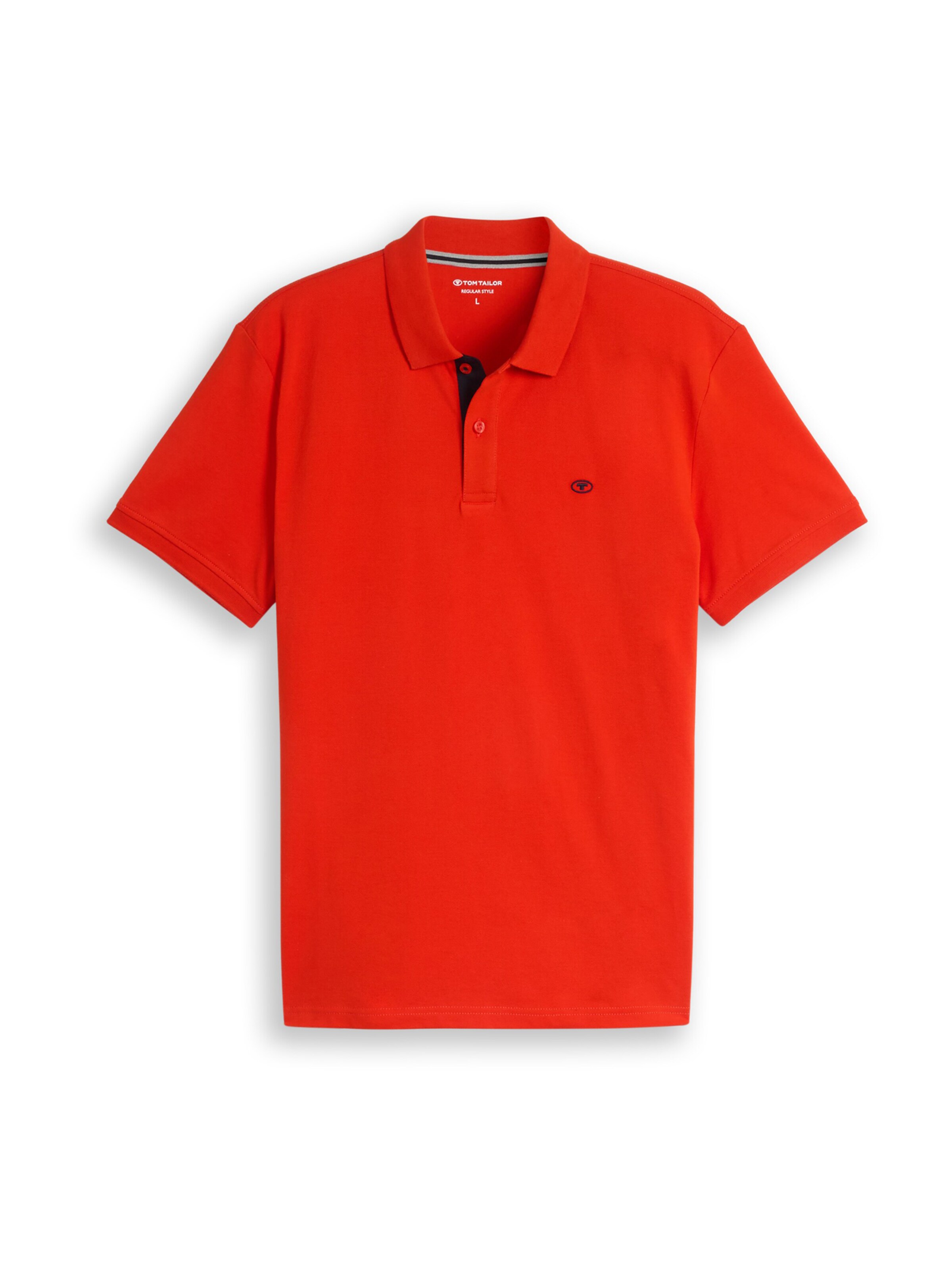TOM TAILOR Poloshirt in Rot: Vorderseite