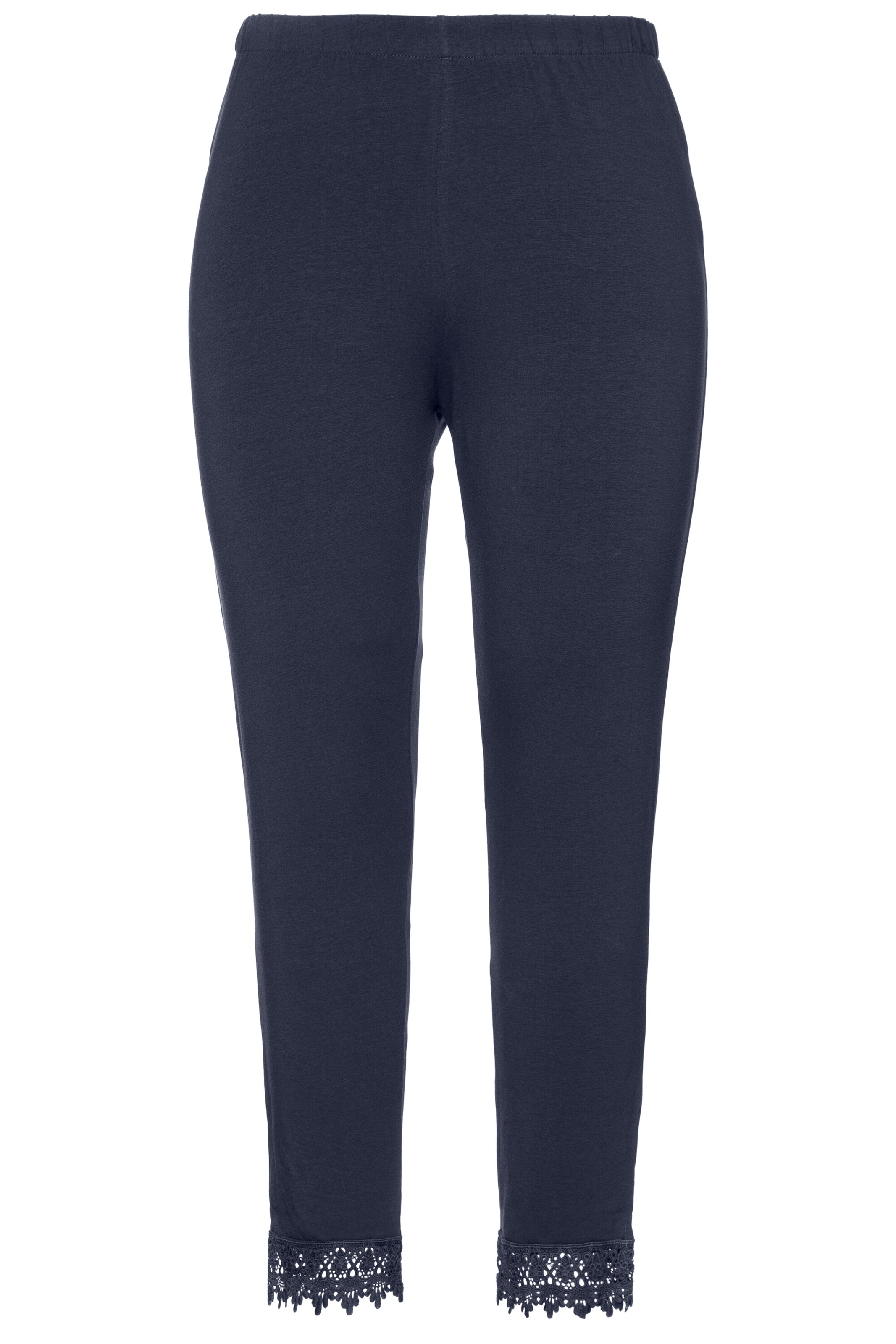 Ulla Popken Skinny Broek '747979' in Blauw: voorkant
