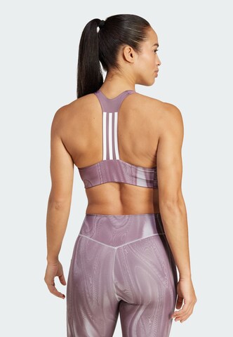 ADIDAS PERFORMANCE Bralette Sports bra 'Powerimpact' in Purple