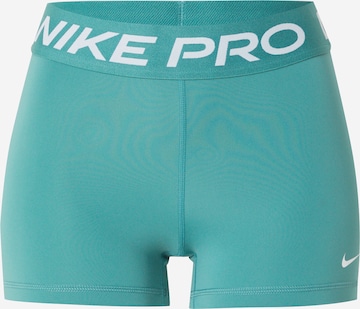 NIKE Sportbyxa 'Pro' i grön: framsida