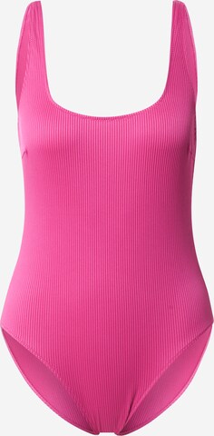 SLOGGI - Soutien Bustier Fato de banho em rosa: frente