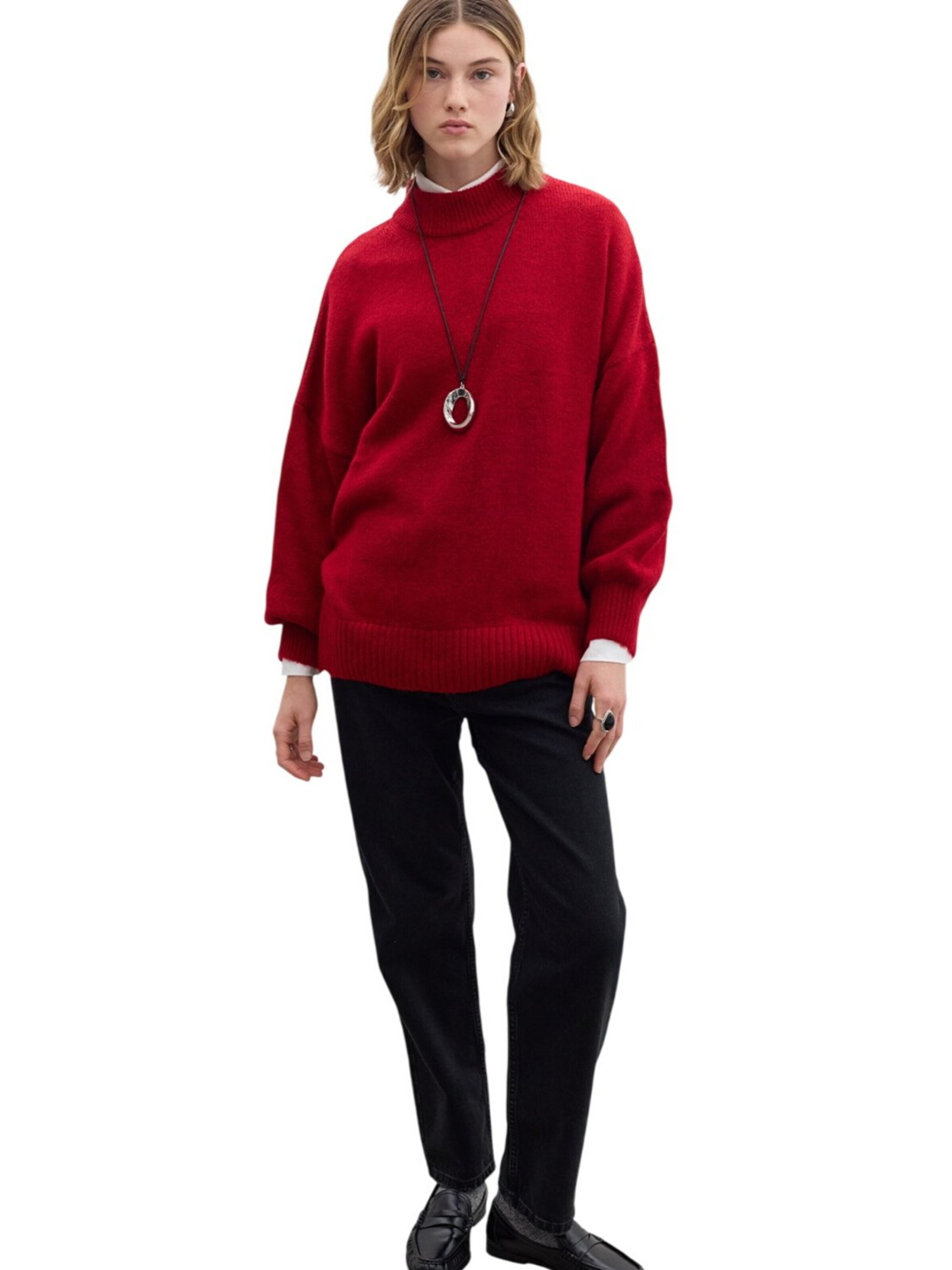MANUKA Pullover in Rot