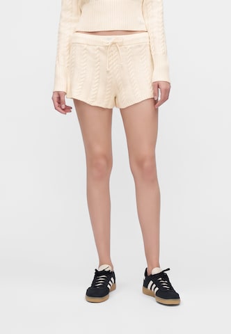Regular Pantalon ROXY en beige : devant