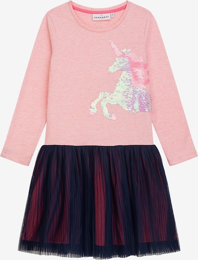 Suknelė iš Danamade, spalva – tamsiai mėlyna / šviesiai rožinė / margai rožinė / sidabrinė, Prekių apžvalga