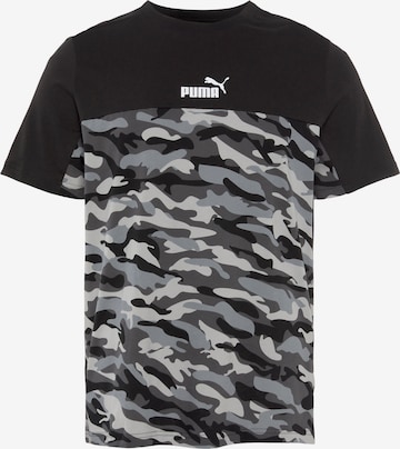 PUMA - Camisa funcionais em preto: frente