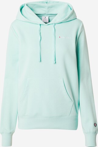 Champion Authentic Athletic Apparel Sweatshirt in Green: front