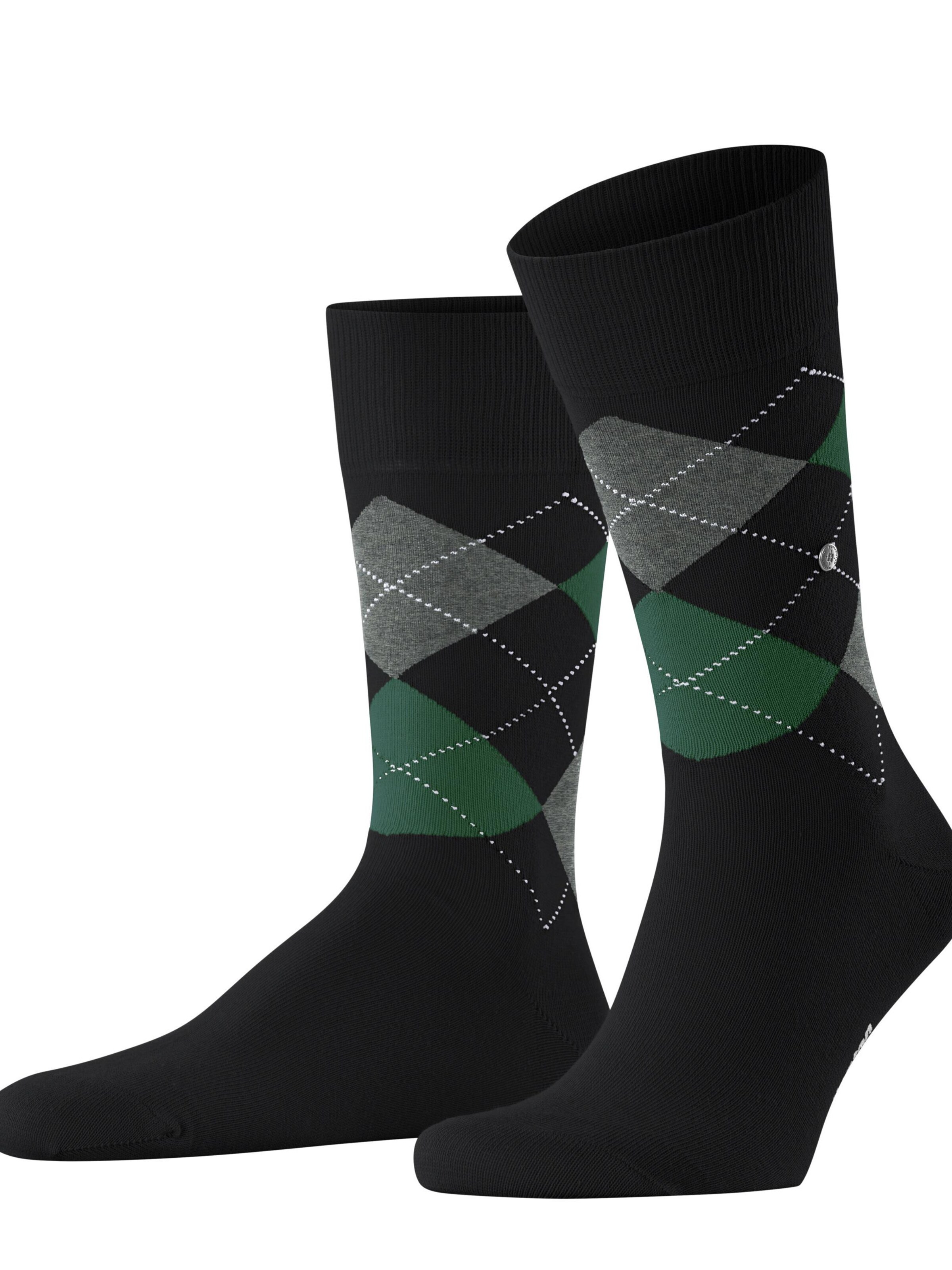 BURLINGTON Socken 'King'‌‌‌‌‌ in Schwarz: Vorderseite
