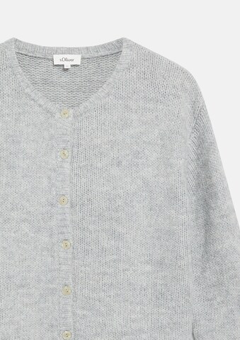 Cardigan s.Oliver en gris : devant