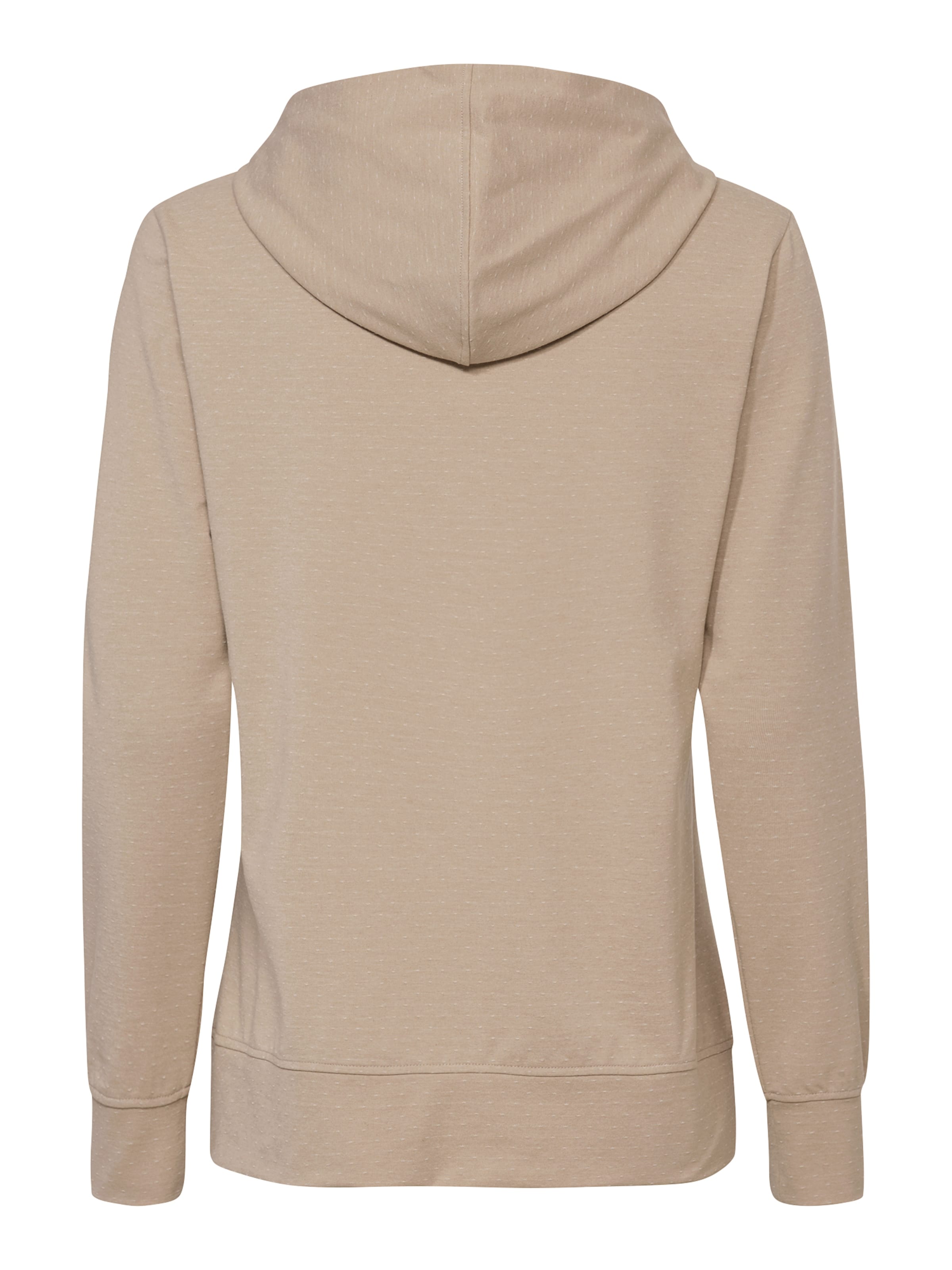 VAUDE Sports sweatshirt 'Tuenno' in Beige