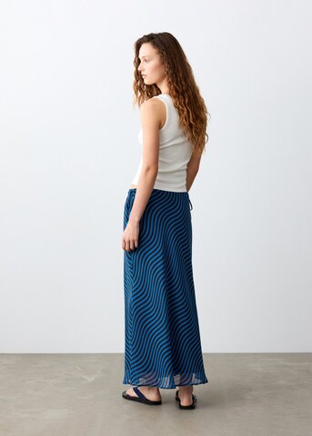 MANGO TEEN Skirt in Blue