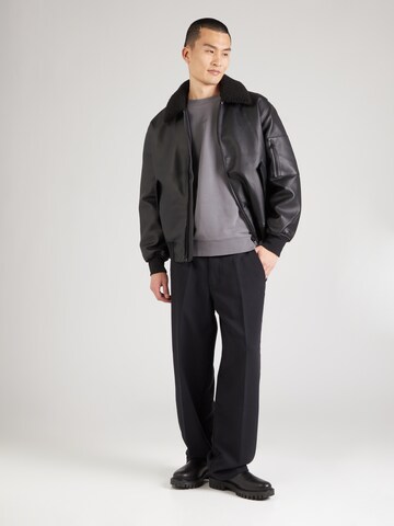 Sweat-shirt 'Dopaly' HUGO en gris