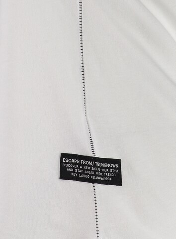 Key Largo Shirts 'MT THINK' in Weiß
