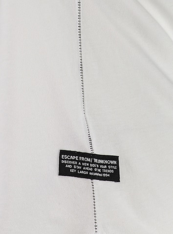 Key Largo Shirts 'MT THINK' in Weiß