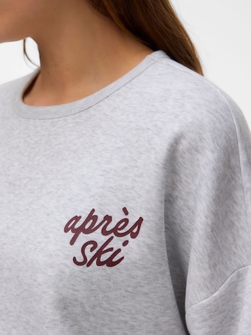 VERO MODA Sweatshirt i hvid