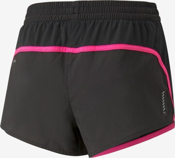 PUMA Regular Sportshorts in Schwarz