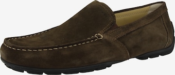 GEOX Moccasins in Brown: front