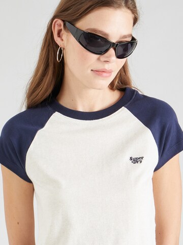 T-shirt 'Essential' Superdry en beige