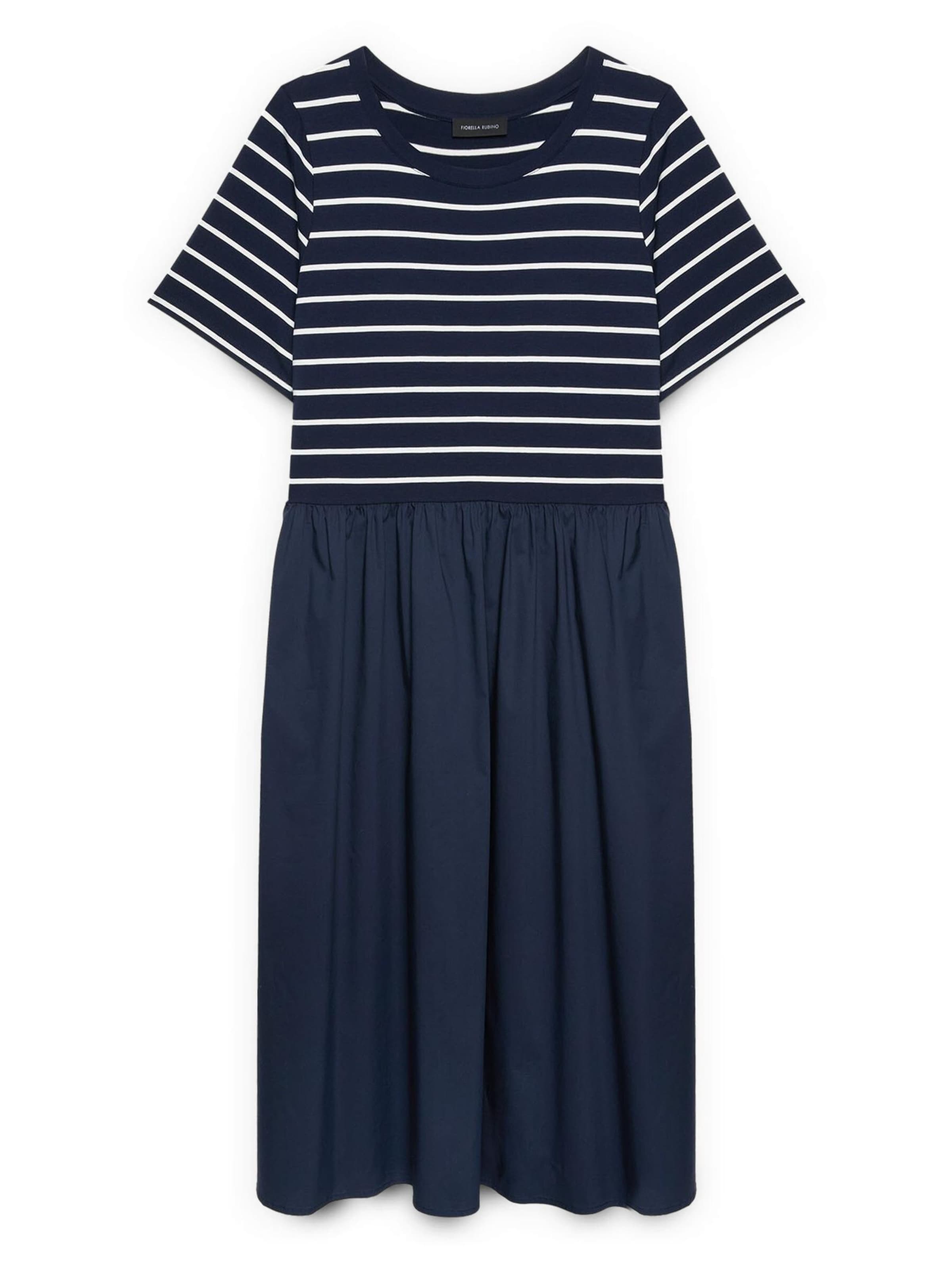 Fiorella Rubino Jurk in Blauw: voorkant