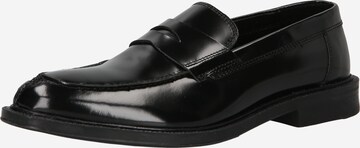 BURTON MENSWEAR LONDON Classic Flats in Black: front