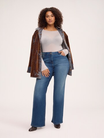 Wide leg Jeans di Fiorella Rubino in blu