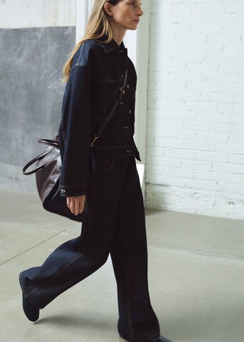 MANGO Loose fit Jeans 'Susan' in Blue