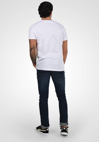 BLEND T-Shirt Bill in Grau