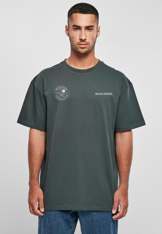 9N1M SENSE T-Shirt in Grün: Vorderseite